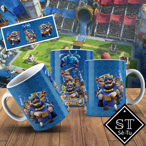 Caneca Clash Royal 3 GK